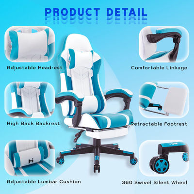 Προσαρμοσμένο χρώμα ALINUNU High Back Video Ergonomic Racing PC Gaming Chair με υποστήριξη ποδιών
