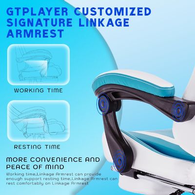 Προσαρμοσμένο χρώμα ALINUNU High Back Video Ergonomic Racing PC Gaming Chair με υποστήριξη ποδιών