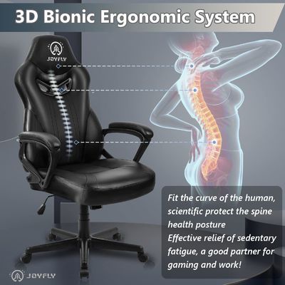 ALINUNU Direct Lumbar Support Racing Gaming Chair για ενήλικες 21&quot;D x 25&quot;W x 43&quot;H