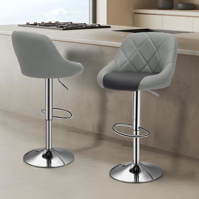 Προσαρμοσμένο χρώμα High Back Chair για κουζίνα εστιατόριο ALINUNU High Stool Bar Chair