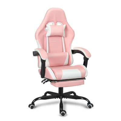 ALINUNU Gaming Chair Προσαρμόζεται ύψος Προσαρμόζεται με στήριξη οσφυϊκής στήριξης και υποστήριξη ποδιών