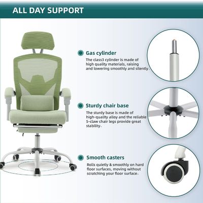 27.56&quot;D x 18.5&quot;W x 47.8&quot;H Back Mesh Rolling Swivel Chair για εργονομικά γραφεία