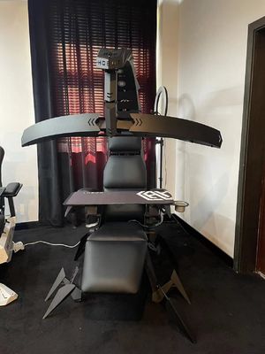 ALINUNU Σκορπιός Κάθισμα Παιχνιδιών Recliner Cockpit Μηδενική βαρύτητα Κλίση Προσαρμόστε ταχυδρομική συσκευασία