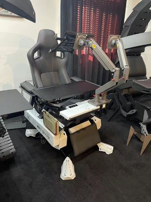 ALINUNU Σκορπιός Κάθισμα Παιχνιδιών Recliner Cockpit Μηδενική βαρύτητα Κλίση Προσαρμόστε ταχυδρομική συσκευασία