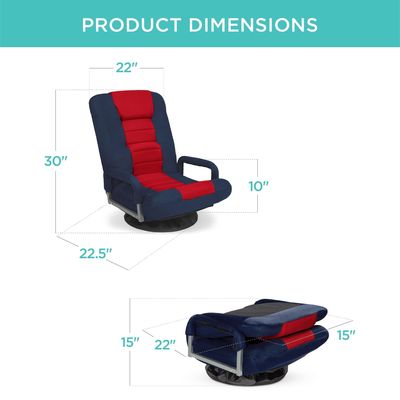 360 μοίρες Πολλαπλής Χρήσης Ροκάρ Modern Design και ALINUNU Swivel Gaming Chair