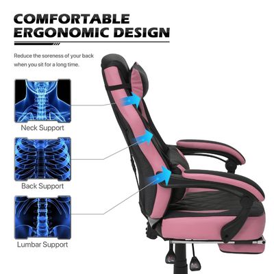 ALINUNU Racing Style PU Leather Gaming Chair με προσαρμοσμένο χρώμα και εργονομικό σχεδιασμό