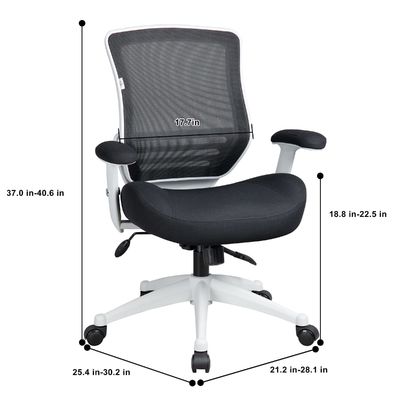 360 στροφή Ergonomic Mesh Computer Chair με λειτουργία ρύθμισης ύψους και στήριξης μέσης