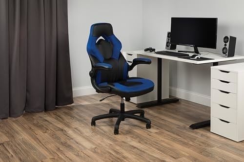 360 στροφή ALINUNU Gaming Chair Racing Style High Back PC Υπολογιστής Γραφείο Παιχνιδιών Ενσωματωμένο Επικεφαλίδιο