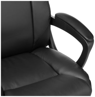 26&quot;D x 23.75&quot;W x 42&quot;H Μεσαία πλάτη καθαρό PU Καρέκλα Γραφείου Υπολογιστικού Τραπέζιου με 3 ανελκυστήρες αερίου
