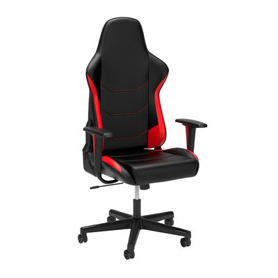 Ενσωματωμένο επικεφαλής Εργονομική PC Computer Chair για ενήλικες Υλικό καθίσματος από ψεύτικο δέρμα