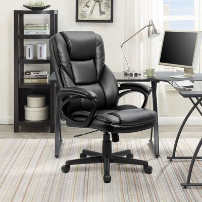 Μεταλλικός τύπος μέταλλο High Back Office Executive Chair Ρυθμίσιμη Managerial Home Desk Chair