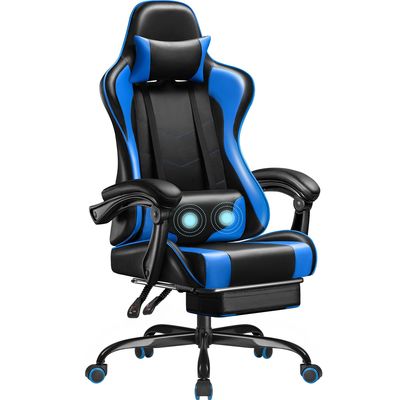 ALINUNU Video Racing Gaming Chair Στροφικό κάθισμα και επικεφαλής Εργονομική καρέκλα υπολογιστή