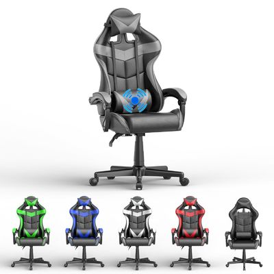 Πάρτε την Ultimate Gaming Experience PU Gaming Chair με μασάζ 33&quot;D x 24&quot;W x 49.2&quot;H