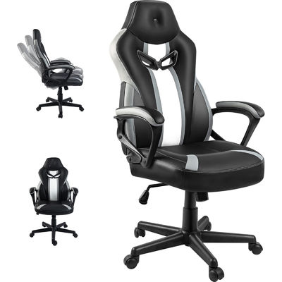 ALINUNU Racing Gaming Chair άνετη και κομψή περιστρεφόμενη καρέκλα με στήριξη οσφυϊκής στήριξης