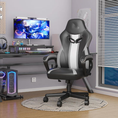 ALINUNU Racing Gaming Chair άνετη και κομψή περιστρεφόμενη καρέκλα με στήριξη οσφυϊκής στήριξης