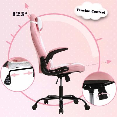 ΑΛΙΝΟΥΝΟ PC Racing Gaming Chair Στροφική καρέκλα Φανταστικό δερμάτινο κάθισμα Υλικό τύπου για ενήλικες