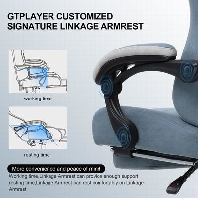 ALINUNU High Back Racing Gaming Chair με ρυθμιζόμενο ύψος και λειτουργία περιστροφής 360