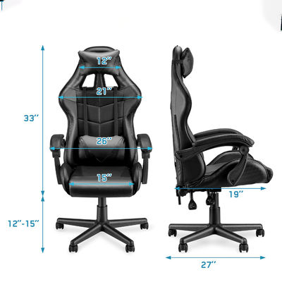35.2 lbs Item Weight Racing Gaming Chair με στήριξη οσφυϊκής στήριξης High Back Ergonomic Design