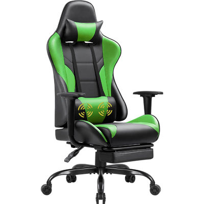 Εργονομική καρέκλα gamer με υποστήριξη ποδιών