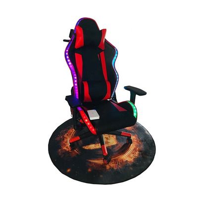 RGB LED Gaming Chair άνετη και επαγγελματική περιστρεφόμενη τροχαία καρέκλα για εμπορικά