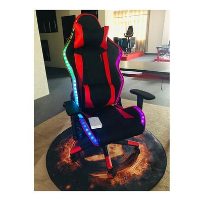 RGB LED Gaming Chair άνετη και επαγγελματική περιστρεφόμενη τροχαία καρέκλα για εμπορικά