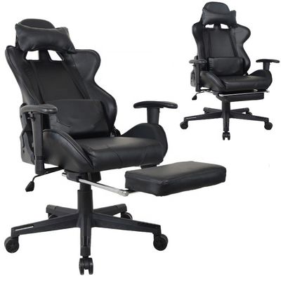 PC Gamer Racing Style Εκτελεστική καρέκλα Πραγματικό δέρμα άνετη καρέκλα γραφείου παιχνιδιών