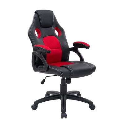 Σύνθετο δέρμα Executive Boss Swivel Chair για γραφεία παιχνιδιών Εργονομικοί σταθμοί εργασίας