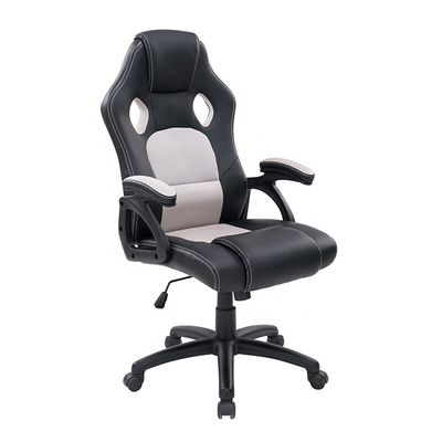 Σύνθετο δέρμα Executive Boss Swivel Chair για γραφεία παιχνιδιών Εργονομικοί σταθμοί εργασίας