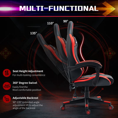 ALINUNU PC Gamer Chair Ergonomic PU Leather Swivel Gaming Chair με ανύψωση αερίου 3 100mm