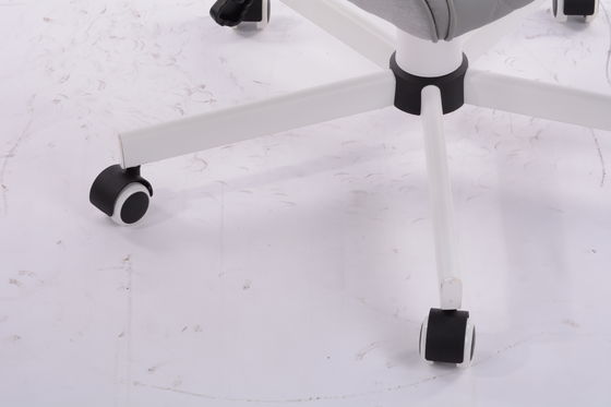 320 White Kd Metal Star Base περιστρεφόμενη εργονομική πολυτελή καρέκλα γραφείου