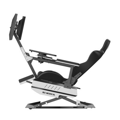 Μεταλλικό Cockpit Εργασιακό Σταθμό Recliner Gaming Computer Chair με σχεδιασμό μηδενικής βαρύτητας