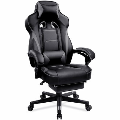 27.16&quot;D x 20.66&quot;W x 47.24&quot;H σε Εργονομική Καρέκλα Παιχνιδιού με Υποστήριξη Ποδιών και Υποστήριξη Ποδιών