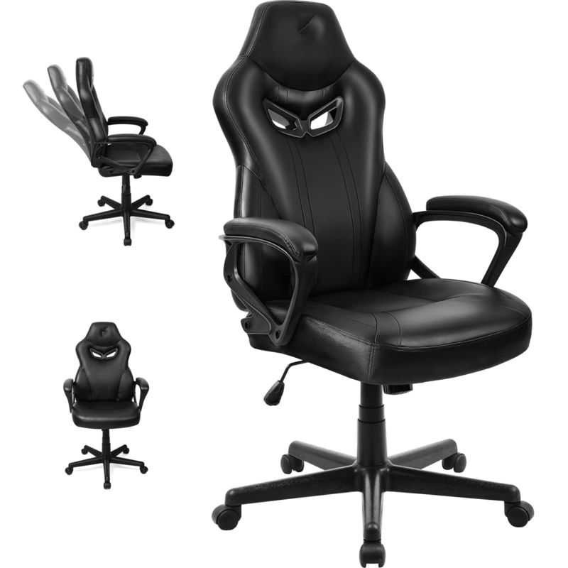 ALINUNU Direct Lumbar Support Racing Gaming Chair για ενήλικες 21&quot;D x 25&quot;W x 43&quot;H