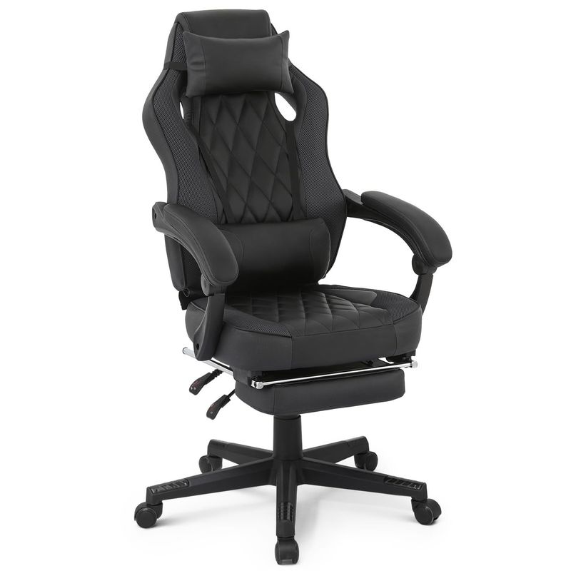Πάρτε την τελική καρέκλα παιχνιδιού στο ALINUNU Racing Style PU δέρμα με ρυθμιζόμενο ύψος