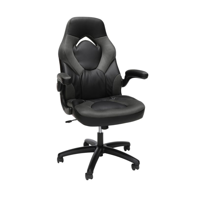 Δερμάτινη στυλ αγώνων High Back Gaming Chair Ergonomic 360 Swivel PC Computer Desk Chair
