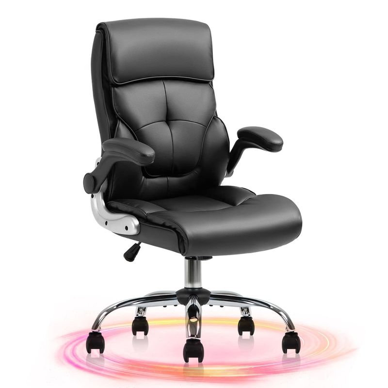 Προσαρμοσμένο χρώμα High Back Lift Chair Λιννό ύφασμα Εκτελεστική καρέκλα γραφείου για το εσωτερικό γραφείο