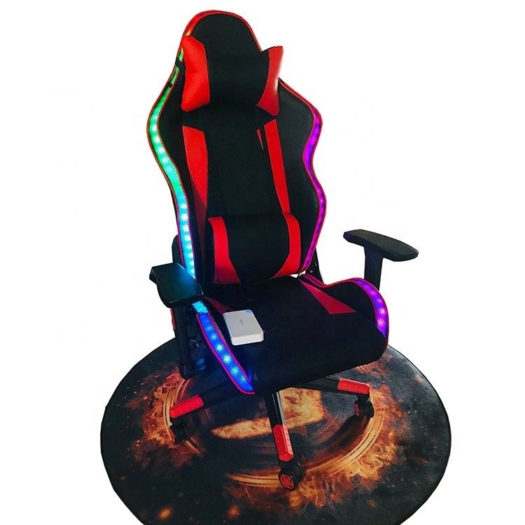 RGB LED Gaming Chair άνετη και επαγγελματική περιστρεφόμενη τροχαία καρέκλα για εμπορικά